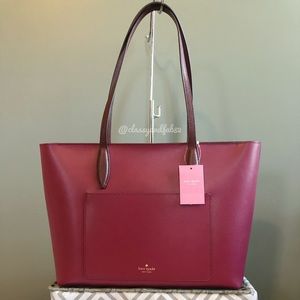 New Kate Spade leather tote